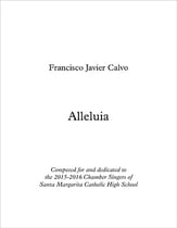 Alleluia SATB choral sheet music cover